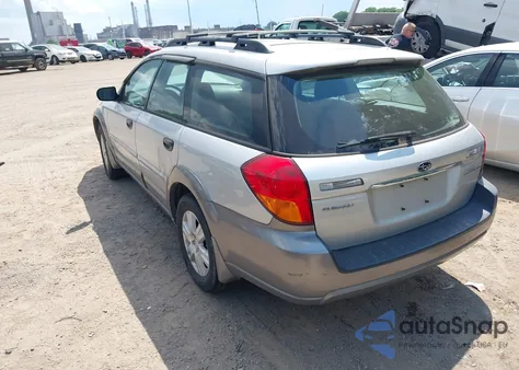 2005 Subaru Outback 2.5I z USA, uszkodzony, nr VIN 4S4BP61CX57372908